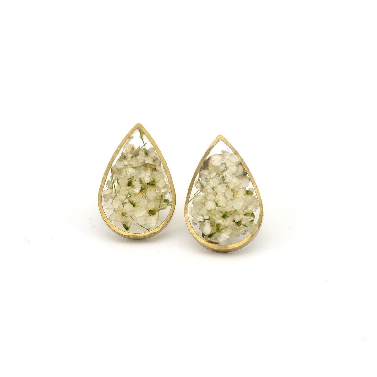 Teardrop Floral Earrings