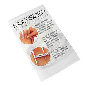 ring sizer instructions