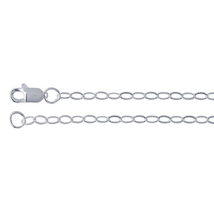 sterling silver cable chain